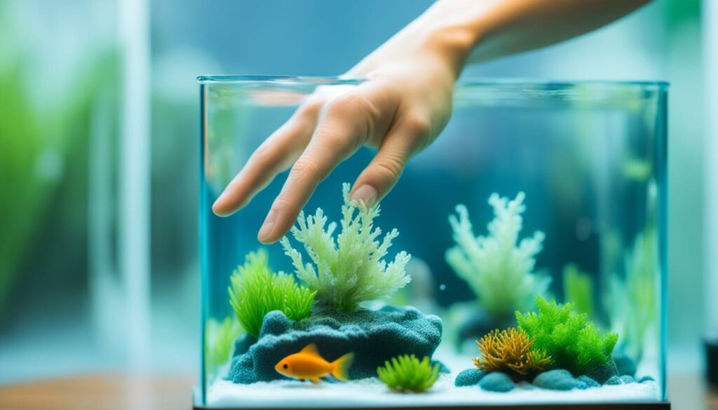 Nano Aquarium Pflege und Wartung