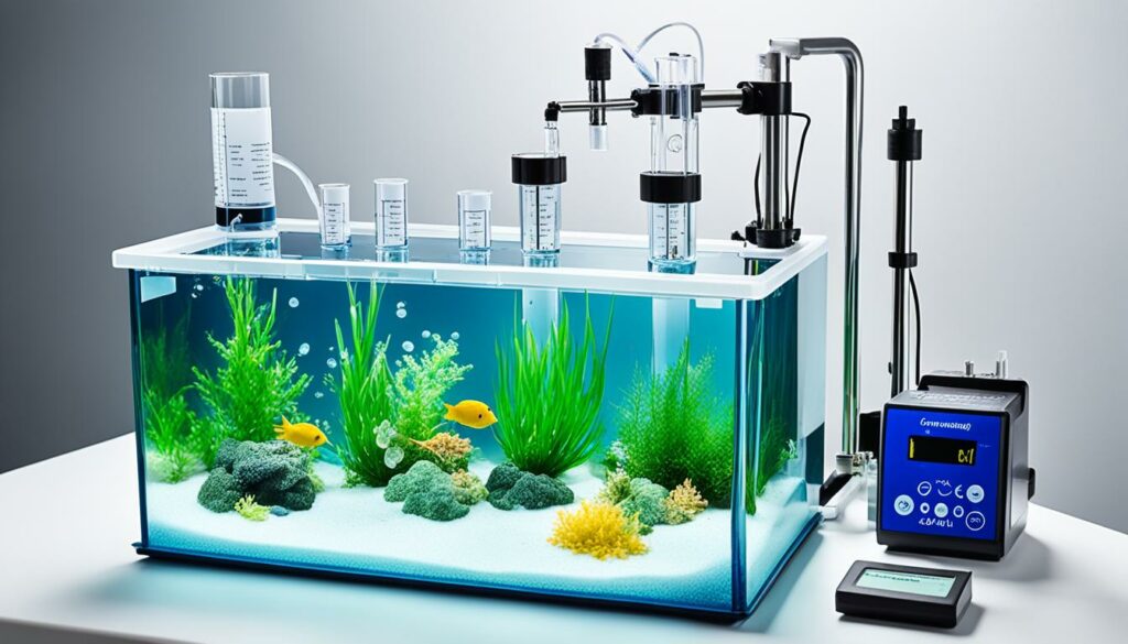 Wassertests im Aquarium