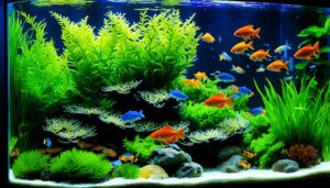 wie viele fische im aquarium?